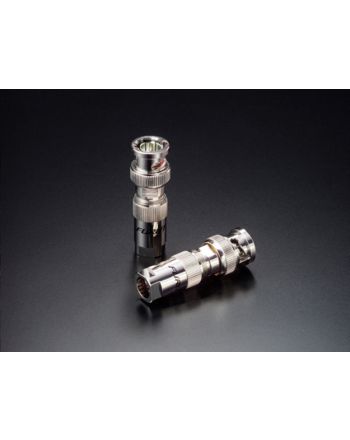 FP-3-117(R)　ロジウムメッキ75ΩBNCプラグ（2本1組）