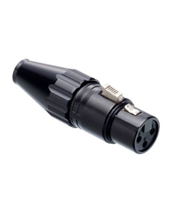 FP-702F(G) 24K金メッキXLRプラグメス(1本) FP-702F(G) 24K金メッキXLRプラグメス(1本)