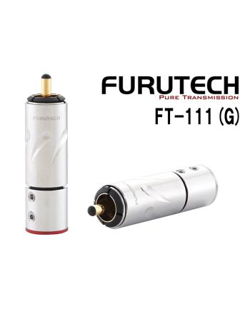 FT-111(G) ネジ止め式金メッキRCAプラグ (4個1組) FT-111(G) ネジ止め式金メッキRCAプラグ (4個1組)