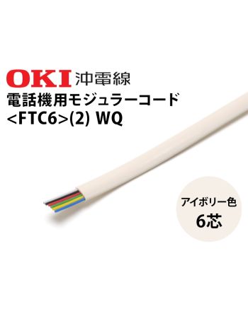 FTC6 (2) WQ　モジュラーコード6芯
