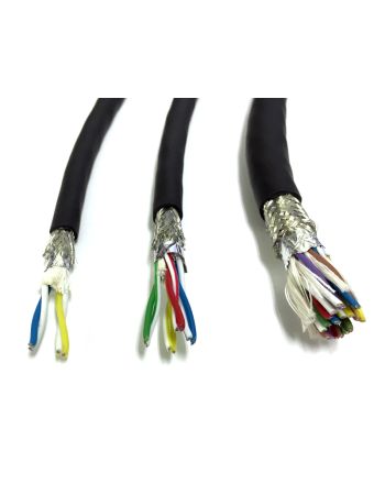 CL2/2464-3599-DS LF 20AWG　二重シールド付きツイストペアケーブル　