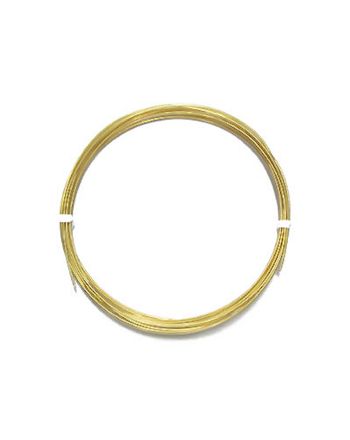 金メッキOFC単線 0.9mm 裸(被覆なし)