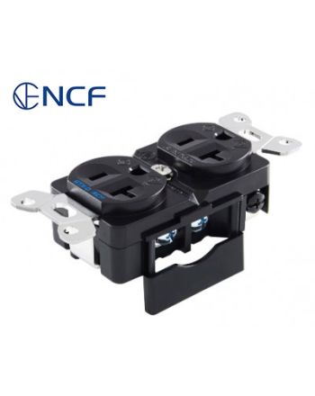 壁コンセント GTX-D NCF(R)ロジウムメッキ