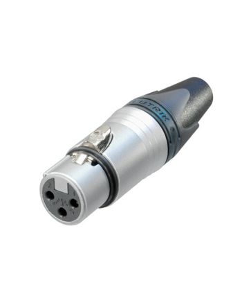 NC3FXX-HE XLRタイプメス型3ピンケーブルコネクター(金メッキ) NC3FXX-HE XLRタイプメス型3ピンケーブルコネクター(金メッキ)