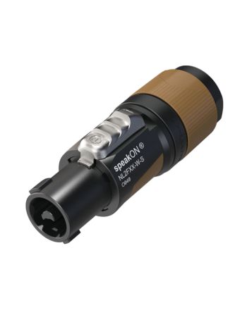 NL2FXX-W-S　スピーカー用ケーブルコネクター（スピコン） 2芯