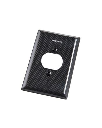 Outlet Cover 104-S　カーボンコンセントカバー（UL シングル）