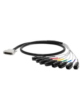 PA-08 DXFM V2 【Dsub-XLR(F)×4 XLR(M)×4】 8chアナログ＆AES/EBUデジタルマルチケーブル