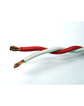 RSCB 1.25sq ツイスト線(赤×白) RSCB 1.25sq ツイスト線(赤×白)