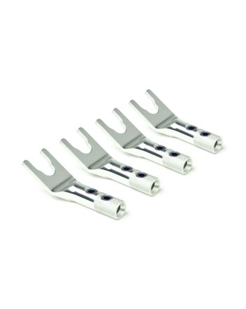 SPSL　シルバー+プラチナメッキYラグ（4個1組）