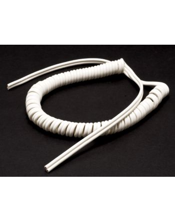 平行型カールコード　1.25sq白
