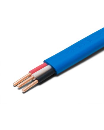 VVF 2.0mm x 3芯（青シース）