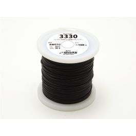 芯出し用ピアノ線ボビン巻き0.5mm×1000m×1巻 UL1571 AWG32 (3330) 100mボビン巻き