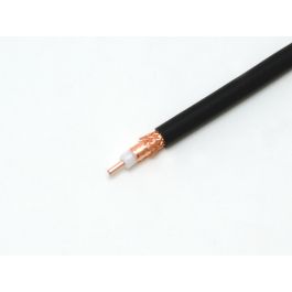 フジクラ  8D-SFA-LITE  100m  超高発泡同軸ケーブル  50Ω  無線用  黒色  1巻 8D-SFA-LITE