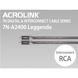 ★ACROLINK 6N-A2400Ⅱ　RCA インターコネクト　約１m　① ☆ACROLINK 6N-A2400Ⅱ RCA インターコネクト 約1m ① 【公式通販】
