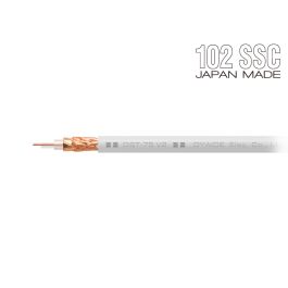 オヤイデ デジタルケーブル DST-75R V2 3セット DST-75 V2 （切り売り75Ωデジタルケーブル）