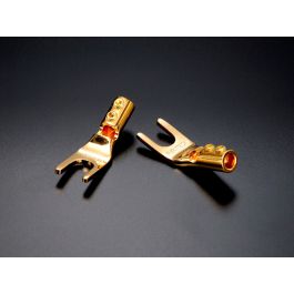 FP-201(G) 24K金メッキネジ止めYラグ（4本1組）