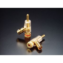 FP-202(G) 24K金メッキバナナプラグ（4本1組）