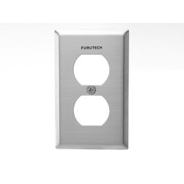 フルテック ハイエンド・グレード コンセントカバー　104-D　ステンレスベース2口タイプ qqffhab Outlet Cover 104-S - Furutech