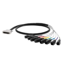 PA-08 DXFM V2 【Dsub-XLR(F)×4 XLR(M)×4】 8chアナログ＆AES/EBU