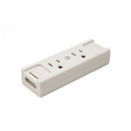 ダブルベ ッド！コンセント付【美品】 WK1512SWK（仮設用）接地15A露出ダブルコンセント