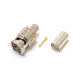 BCP-A5F CANARE BNCコネクター　100✖️2箱 Amazon | CANARE 75ΩBNC型プラグ BCP-A5F(100) | CANARE | 変換