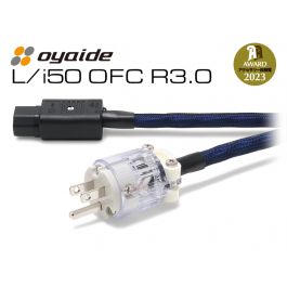 オーディオオヤイデ　電源ケーブル　L/i50 OFC R2.5