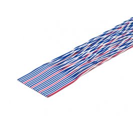 リボンカラーケーブル　40芯　50ｍ　サイズAWG-28　10ｍ単位で切売します ツイストスダレ フラットケーブル 20P(40芯)